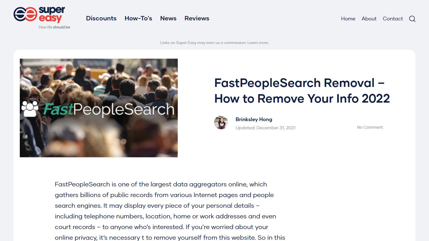 FastPeopleSearch Removal - How to Remove Your Info 2021 ...